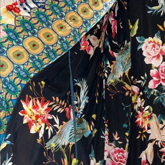 Johnny Was Multicolor Floral Kimono - Picture 6 of 10